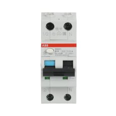 ABB DS201 B16 A300 kombinace jistič/chránič 2P (1P+N) 16A 300mA B 6kA A