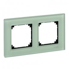 Merten Rámeček dvojnásobný M-Elegance, Emerald Green SCHNEIDER MTN404204