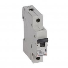 RX3 JISTIČ, 1 PÓLOVÝ, CHAR. C, 50A 6000A LEGRAND 419207