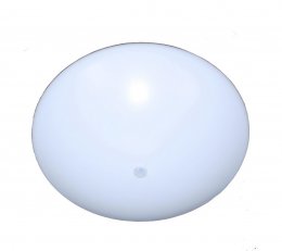 MODUS Svítidlo BRSB 12x12 LED 830 kryt opál PMMA IP44 prům. 480mm 1200mA PIR
