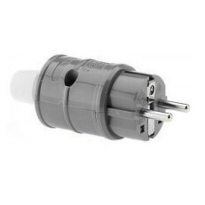 Vidlice CZ + SCHUKO šedá 16A 3p 230V IP44 BALS 7303