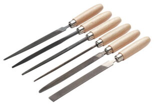 Sada zámečnických pilníků - 100 mm (6 ks) CIMCO 206750