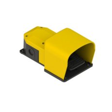 Nožní spínač PX12000, žlutý, IP53 (2NO+2NC), bez pojistky PIZZATO PX12000