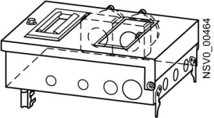 BD2-AK2M2/2CEE165A163 Odbočná skříň zásu SIEMENS BVP:203151