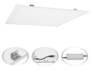 LED panel ZEUS 45W,59,5cm,4000K,IP20,4600lm,Ra>90 ECOLITE LED-GPL44-45/UGR/RA/BI