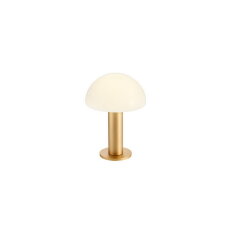 Stolní lampa LUMIEN VE 1X10W G9 D130 GOLD/WHITE REDO 01-2477