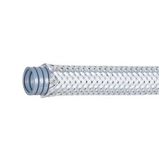 Ochranná hadice EW-PAP-M12 / P9 šedá s opletením MURRPLASTIK 83141010