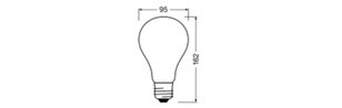 Světelný zdroj LEDVANCE LED CLASSIC A P 24W 827 Frosted E27