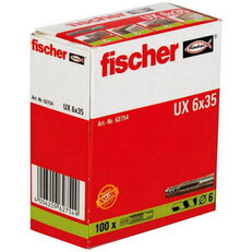 Hmoždinka bez límečku UX 6 FISCHER 62754