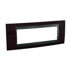 Unica Top Krycí rámeček šestimodulový, Wenge/Grafit SCHNEIDER MGU66.106.2M3