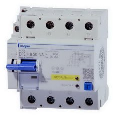 Proudový chránič DFS4 040-4/0,03-B SK NA 4pól. 40A 0.03A DOEPKE 09134861