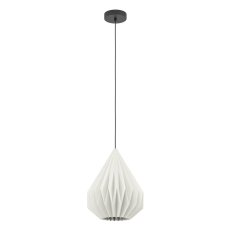 Závěsné svítidlo MINTING 1xE27 d300 černá/bílá 1X25W IP20 EGLO 43932