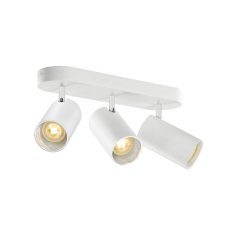 ASTO TUBE, stropní přisazené svítidlo, válcové, max. 3x 10 W, bílé SLV 1006428