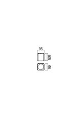 Stropní svítidlo XIA PL LED COB 20W IP54 WH 4000K REDO 90031