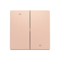 ABB Zoni Kryt spínače žaluziového dělený s potiskem pudrová 3559T-A00662 242