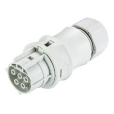 zásuvka na kabel gesis RST, 5-pól, průchodka 10-14mm, šroubové svorky, šedá