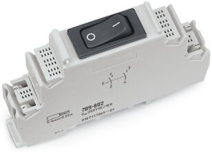 Modul spínačů S 2pól. vypínačem Spínací napětí AC 250V WAGO 789-802