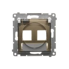 DKP2B.01/44A Dvojitá plochá krytka IP44