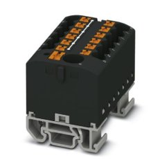 PTFIX 6/12X2,5-NS15A BK Blok rozvodek 3274202
