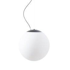 Závěsné LED svítidlo se skleněným stínidlem ADRIA L3 HP 52W IP40 DALI 4K černá