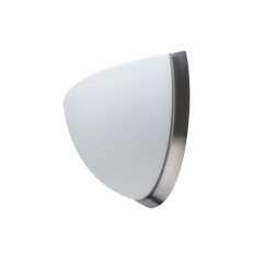 Přisazené svítidlo se skleněným stínidlem OSMONT NELA DL2 2x7W IP43 E27 bílá