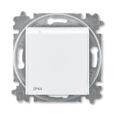 ABB LEVIT zásuvka s kolíkem a víčkem (IP44) bílá 6619H-A06997 03 (náhrada 5519)