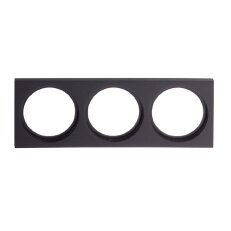 XCLUB FRAME for 3 LED module for CU02 BK