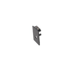 XCLICK S END CAP WITH HOLE BK