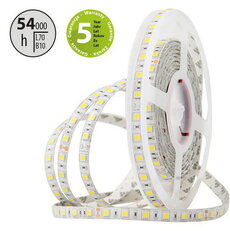 LED pásek SMD5050 CW, 60LED/m, 14,4W/m, 1132lm/m, IP54, DC 24V, 10mm, 5m