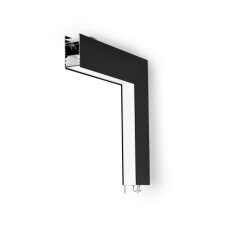 LED Svítidlo Serpent LPW, přis., mléčný, 3000K, 14W, černá  FNSE113-0730EB