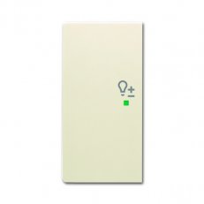 ABB Future linear,Solo Kryt 2nás levý symbol stmívání slonová kost SRD-2-L-82
