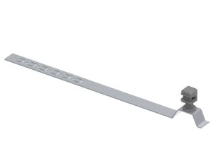 Plastový držák s příchytkou L415 pod střešní krytinu na drát d8mm StZn/plast