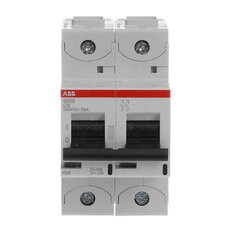S802S-C32 jistič 2p char. C 32A s klecovou svorkou Icu 50kA ABB 2CCS862001R0324