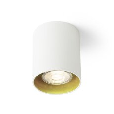 MANTOVA I stropní bílá/perleťová zlatá  230V GU10 7W RENDL R14212