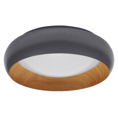 Orbis Livia 300MM 16W 830 Click DIM Grey and Wood Decor OSRAM 4099854448188