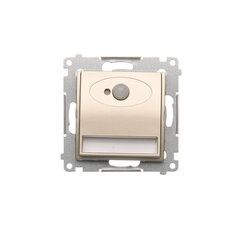 LED osvětlení (přístroj) s pohybovým senzorem 230V,3100 K, zlatá matná