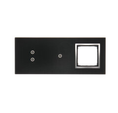 Moduly s dotykovým panelem 3 lávová/stříbro DSTR3310/74