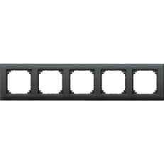 Rámeček M-Plan 5násobný Antracit SCHNEIDER 486514