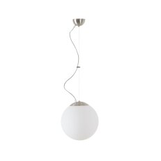 Závěsné svítidlo se skleněným stínidlem OSMONT ADRIA L2 10W IP40 E27 nerez