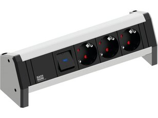 Bachman 902.0050 DESK 1xswitch 3xSchuko GST18