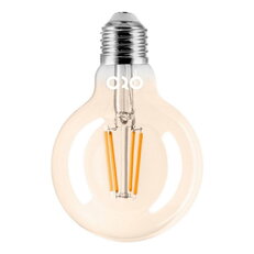LED žárovka ORO AMBER E27 G80 4W WW LED-POL ORO33242