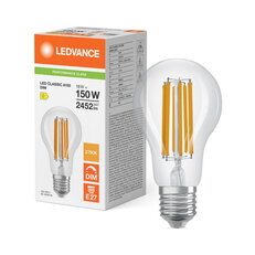 Světelný zdroj LED CLASSIC A DIM P 18W 827 Clear E27 LEDVANCE 4099854777592