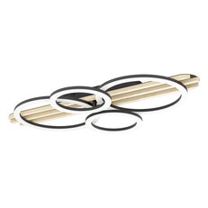 DL LED SCHWARZ/HOLZ L730CEMBRANO