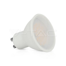 LED Spotlight GU10 10W Milky Cover Plastic 3000K VT-271, V-TAC SKU218781