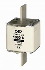PHN4a 1000A gG Pojistková vložka AC 690V/DC 250V vel.4a OEZ:34393