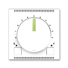 Termostat univerzální otočný 3292M-A10101 42 bílá/ledová zelená Neo ABB