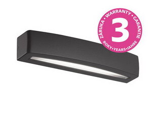 Venkovní nástěnné LED svítidlo BLOCO 10W, antracit PANLUX PN42100015