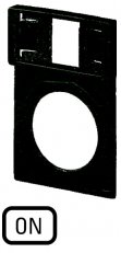 Eaton Q25TS-221 Nosič štítků s popisovacím štítkem, bílý, ON