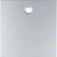 Kryt pro tahový spínač / tlačítko, S.1/B.x, stříbrná mat BERKER 11461404