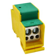 Distribuční blok DTB 120/2x50+3x16 žluto-zelený ELEKTRO BEČOV UB12050.24